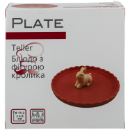 БЛЮДО 19,5 СМ КРОЛИК ДОЛОМІТ - Фото