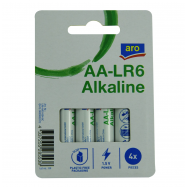 ARO БАТАРЕЙКИ ALK  LR6 AA 4ШТ - Фото
