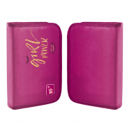 Пенал YES твердый одинарный розовый - Фото