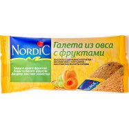 Галеты Nordic из овса с фруктами 30г - Фото