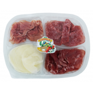 Закуска Casale Прошутто, Салями Милано, Проволоне 160г - Фото