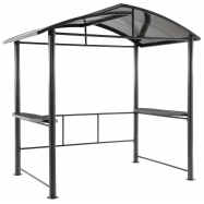 Павильон Tarrington House для BBQ металлический зеленый - Фото