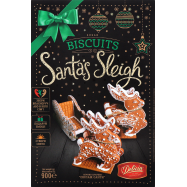 Печенье Delicia Экипаж Санты сахарное 900г - Фото