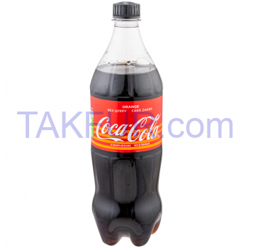 Напиток Coca-Cola Orange безалкогольный сил/газ безкалор 1л - Фото