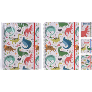 БЛОКНОТ А4 160 АРК ДІНО - Фото