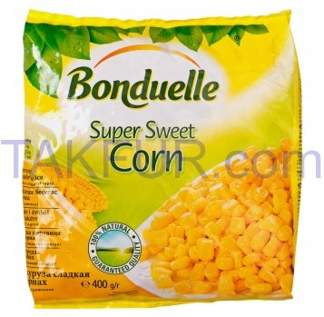 Кукуруза Bonduelle в зернах замороженная 400г - Фото