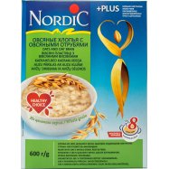 Овсяные хлопья Nordic с овсяными отрубями 600г - Фото