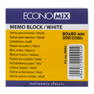 ECONOMIX ПАПІР ДЛЯ НОТАТ 80Х80 - Фото