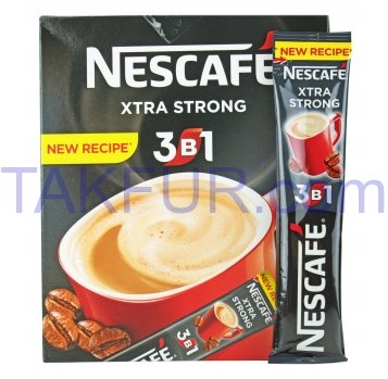 Напиток кофейный Nescafe 3в1 Xtra Strong растворимый 13г - Фото