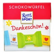 Конфеты Ritter Sport Schokowürfel Dankeschön! шоколадн 176г