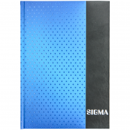 SIGMA БЛОКНОТ А5 80 АРК : БЛАКИТНИЙ - Фото