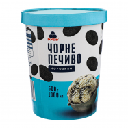 Мороженое Рудь Черное печенье 500г - Фото