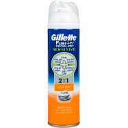 Пена для бритья Gillette Fus ProGlide 2в1 Sens Act Sp 250мл - Фото