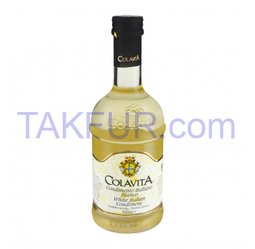 Уксус Colavita White Italian Condiment винный 500мл - Фото