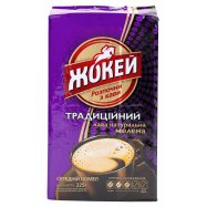 Кофе Жокей Традиционный натуральный молотый 225г - Фото