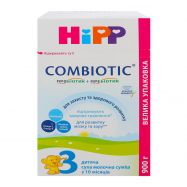Смесь молочная HiPP Combiotic 3 сухая д/детей с 10 мес 900г - Фото