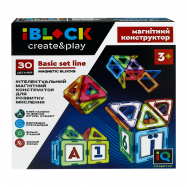 IBLOCK КОНСТРУКТ МАГНІТ 30 ДЕТ - Фото