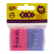 Ластик Zibi Кристалл №ZB.5456-2 для карандашей 2шт/уп - Фото