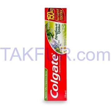 Зубная паста Colgate Лечебные травы 150мл - Фото