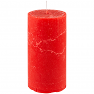 СВІЧКА Р ЦИЛІН 7Х13СМ : ЧЕРВОНИЙ - Фото