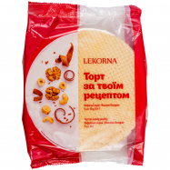 Коржи Lekorna Классика Лекорна вафельные для торта 90г - Фото