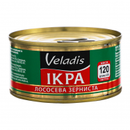 Икра Veladis лососевая зернистая 120г - Фото