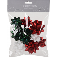 NY БАНТ Д/ДЕК.ПОД. ЧЕР.ЗЕЛ.БІЛ.12 ШТ - Фото