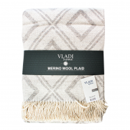 Плед Vladi home Изумруд 140*200см шерстяной жаккардовый1шт - Фото