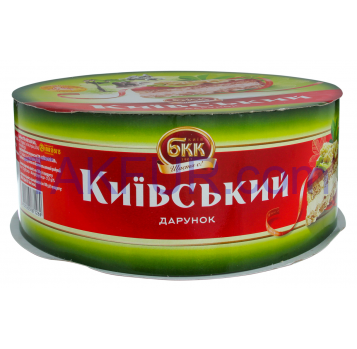 Торт БКК Киевский подарок с арахисом 0.85кг - Фото