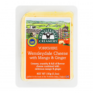 Сыр Wensleydale Creamery Yorkshire с манго и имбирем 150г - Фото