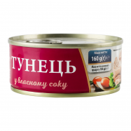 Тунец Fish Line в собственном соку 160г - Фото