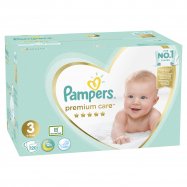 Подгуз Pampers Premium Care Midi 3 для детей 6-10кг 120шт - Фото