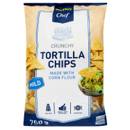 Чипсы Metro Chef Tortilla кукурузные с солью 750г