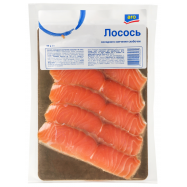 Лосось Aro холодного копчения ломтики 90г - Фото
