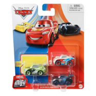 Набор из 3 металлических мини-гонщиков из м/ф 