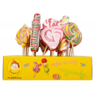 Леденец Пампулі Трио микс 50г - Фото