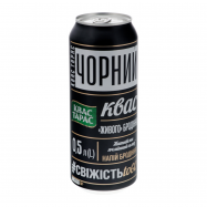 КВАС ТАРАС КВАС ЧОРНИЙ Ж/Б 0,5Л - Фото