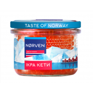 Икра Norven лососевая зернистая 200г - Фото