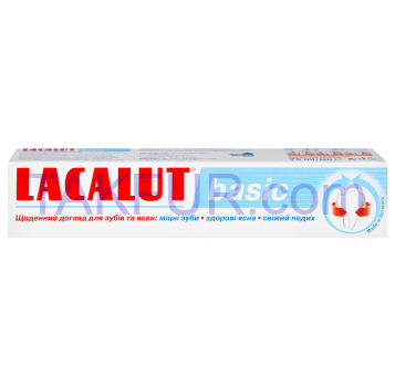 Зубная паста Lacalut Basic 75мл - Фото