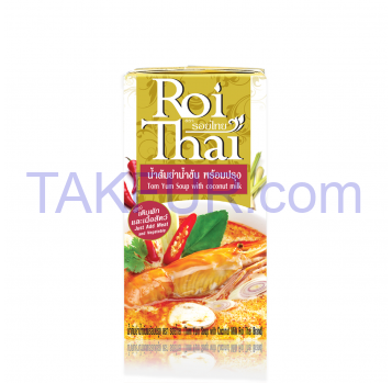 Основа для супа Roi Thai Том Ям с кокосовым молоком 500мл - Фото