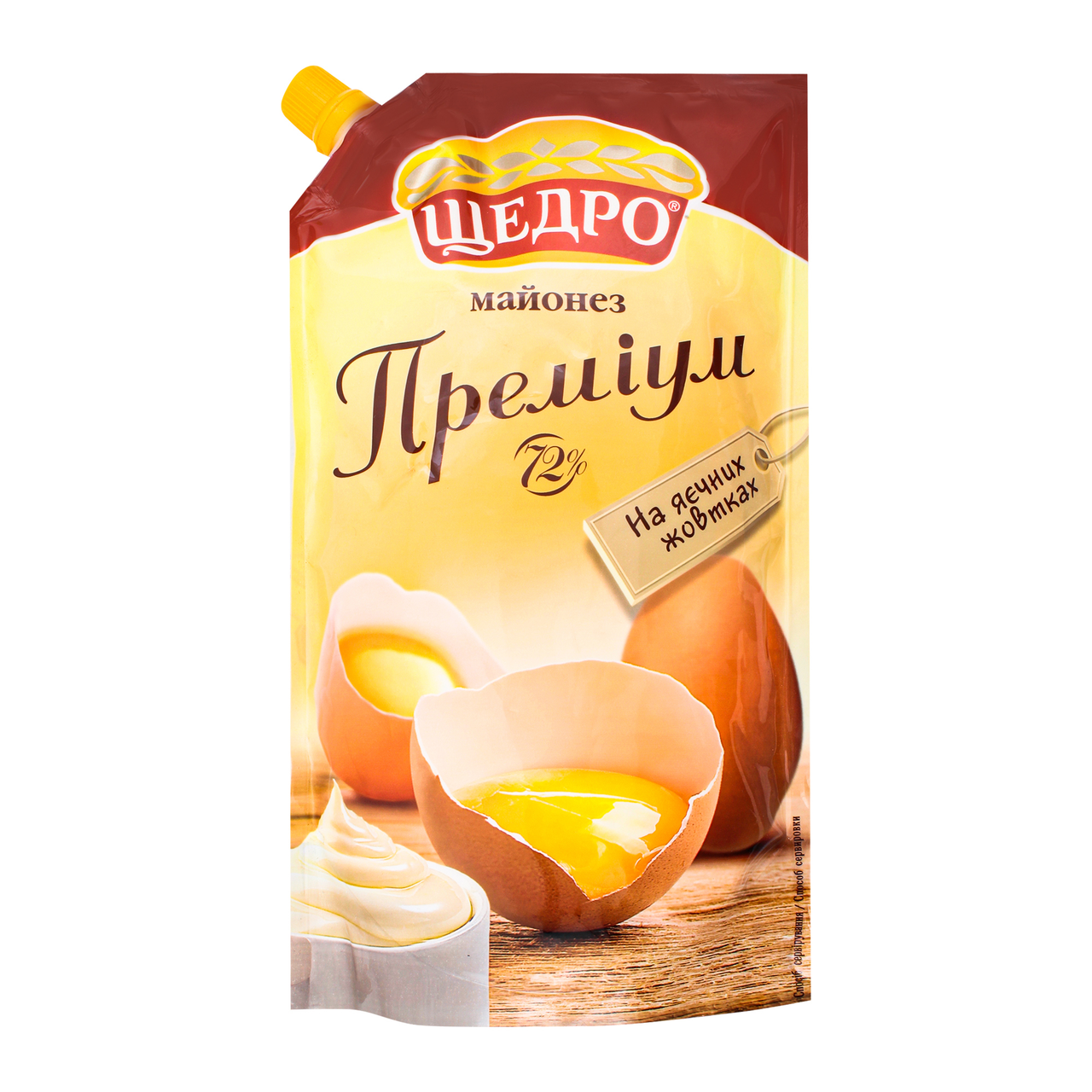 Майонез Щедро Премиум 72% 550г купить онлайн с доставкой в офис или на ...