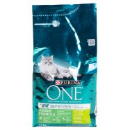 Корм для котов Purina One Indoor с индейкой и злаками 1,5кг - Фото