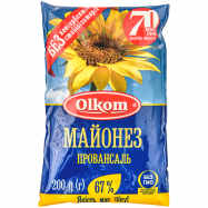 Майонез Олком Провансаль 67% 200г - Фото
