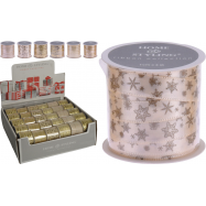 NY ДЕКОР.СТРІЧКА ЗОЛ.1CMX5M - Фото