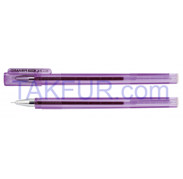 Ручка гелевая ECONOMIX PIRAMID 0,5 ММ 4ШТ - Фото