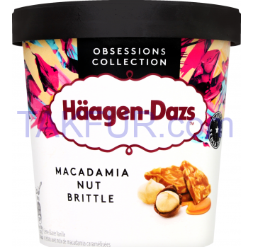 Haagen-Dazs мороженное с орехом макадами 400г - Фото