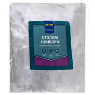 Столовые приборы Metro professional пластиковые 50шт/уп - Фото