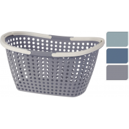 Кошик з ручками для білизни 44X31X22см - Фото