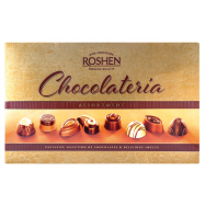 Конфеты Roshen Chocolateria набор шоколадных/пралиновых 194г