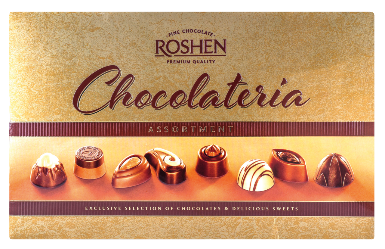 Конфеты Roshen Chocolateria набор шоколадных/пралиновых 194г купить ...